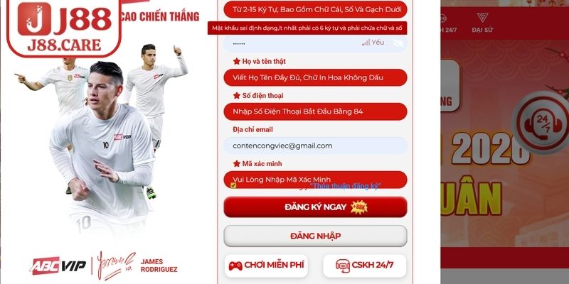 Chọn tên dễ nhớ, đúng định dạng hệ thống quy định