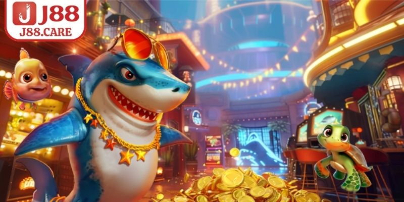 Giao diện đẳng cấp của Jackpot Vua Đại Dương J88